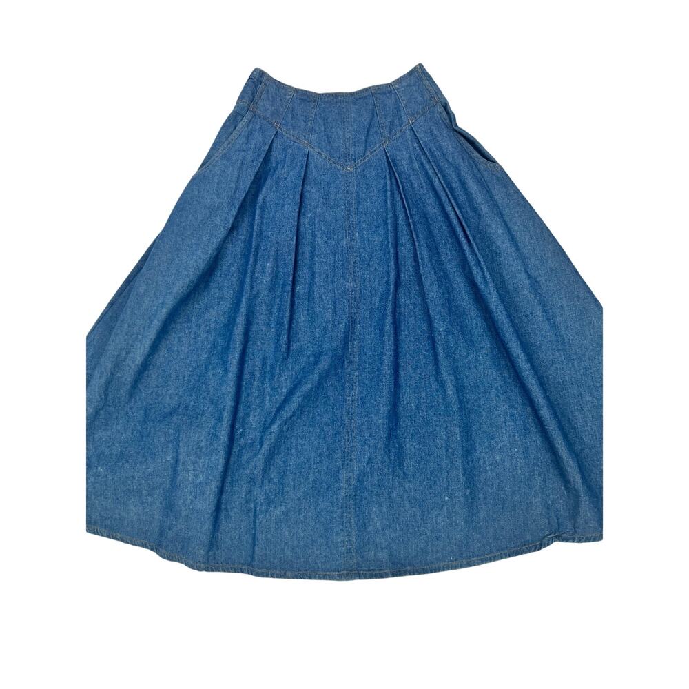 Vintage Sportswear Systems Denim Skirt Size 8 Missy